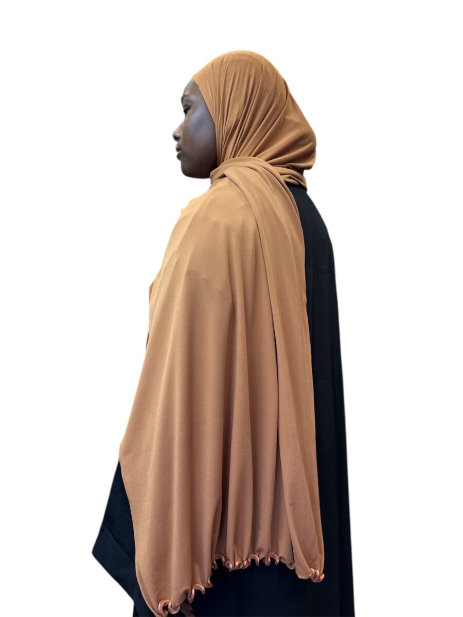 Turkish Premium Frizzy Jersey Hijab – Soft, Lightweight & Chic – Image 3